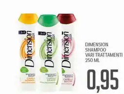 Supermercati Piccolo Dimension Shampoo offerta