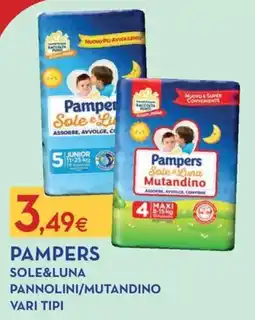 Proshop Pampers Sole&Luna Pannolini/Mutandino offerta