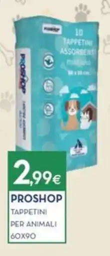 Proshop Proshop Tappetini per animali offerta