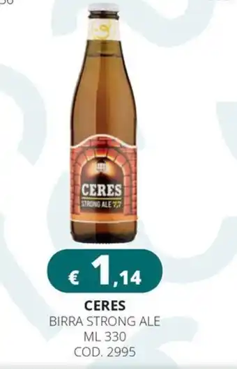 CERES BIRRA STRONG ALE