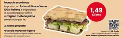 Interspar Focaccia manzo all'inglese offerta