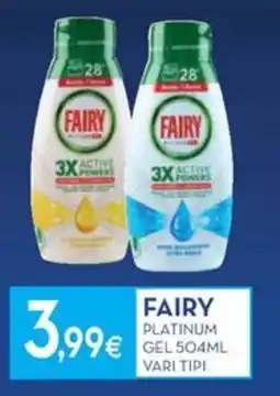 Proshop FAIRY PLATINUM GEL offerta