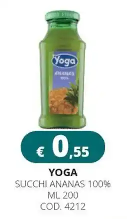 Altasfera YOGA SUCCHI ANANAS 100% offerta