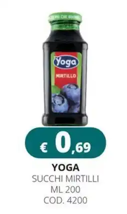 Altasfera YOGA SUCCHI MIRTILLI offerta