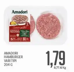 Supermercati Piccolo Amadori Hamburger Vari Tipi offerta