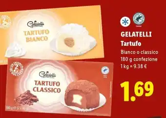 Lidl Gelatelli Tartufo offerta