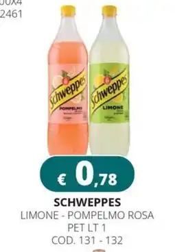 Altasfera Schweppes Limone - Pompeimo Rosa offerta