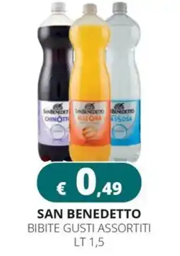 Altasfera SAN BENEDETTO BIBITE GUSTI ASSORTITI offerta