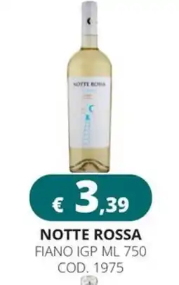 Altasfera NOTTE ROSSA FIANO IGP offerta