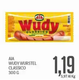 Supermercati Piccolo AIA WUDY WURSTEL CLASSICO offerta