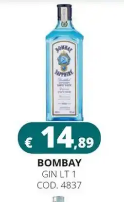 Altasfera BOMBAY GIN LT 1 offerta