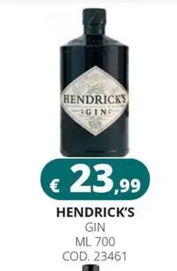 Altasfera HENDRICK'S GIN offerta