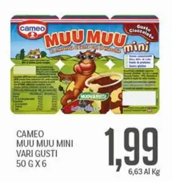 Supermercati Piccolo CAMEO MUU MUU MINI offerta