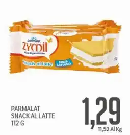 Supermercati Piccolo Parmalat Snack al Latte offerta