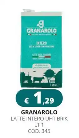 Altasfera GRANAROLO LATTE INTERO UHT BRIK offerta