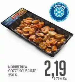 Supermercati Piccolo NORIBERICA COZZE SGUSCIATE offerta