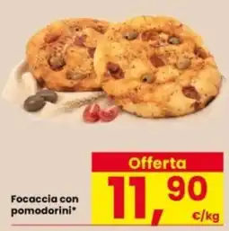 Interspar Focaccia con pomodorini* offerta