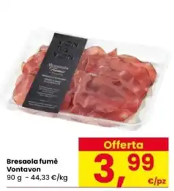 Interspar Bresaola fumè Vontavon offerta