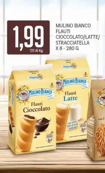 Supermercati Piccolo MULINO BIANCO Flauti Cioccolato offerta