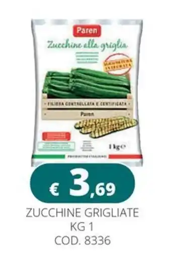 Altasfera Zucchine alla griglia Paren offerta