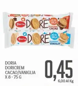 Supermercati Piccolo DORIA DORICREM offerta