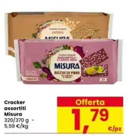 Interspar Cracker assortiti Misura offerta