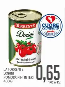 Supermercati Piccolo LA TORRENTE DORINI POMODORINI INTERI offerta