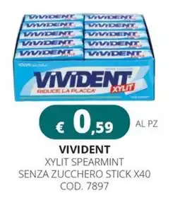 Altasfera VIVIDENT XYLIT SPEARMINT offerta