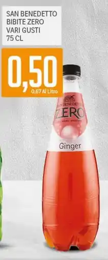 Supermercati Piccolo San Benedetto Bibite Zero Ginger offerta