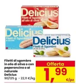 Interspar Filetti di sgombro Delicius offerta