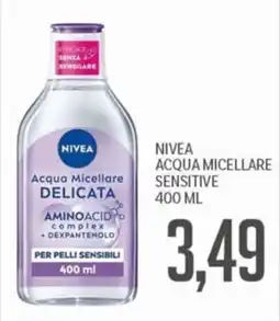 Supermercati Piccolo NIVEA Acqua Micellare Delicata offerta