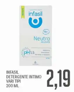 Supermercati Piccolo INFASIL DETERGENTE INTIMO offerta