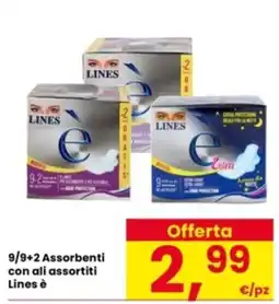 Interspar Assorbenti Lines è offerta