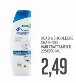 Supermercati Piccolo Head & Shoulders Shampoo offerta