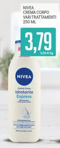 Supermercati Piccolo NIVEA Crema Corpo Idratante Express offerta