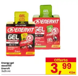 Interspar Energy gel assortiti Enervit offerta