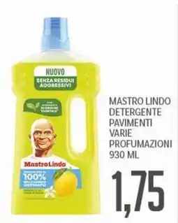 Supermercati Piccolo Mastro Lindo Detergente Pavimenti offerta