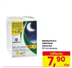 Interspar Melatonina e Valeriana Linea Act offerta