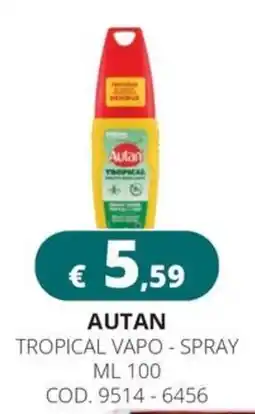 Altasfera AUTAN TROPICAL VAPO - SPRAY offerta
