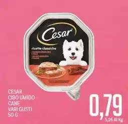 Supermercati Piccolo CESAR CIBO UMIDO CANE VARI GUSTI offerta