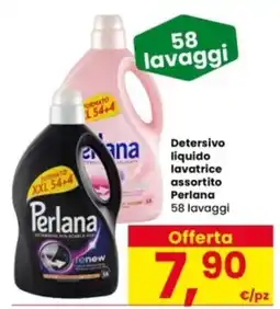 Interspar Detersivo liquido lavatrice assortito Perlana offerta