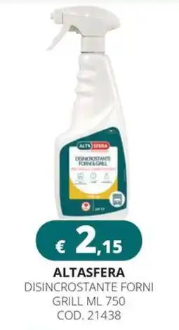 Altasfera ALTASFERA DISINCROSTANTE FORNI GRILL offerta