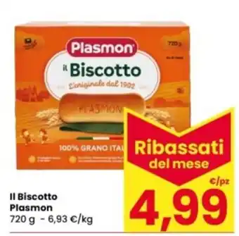 Interspar Il Biscotto Plasmon offerta