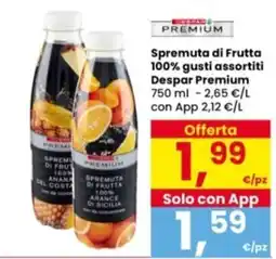 Interspar Spremuta di Frutta Despar Premium offerta