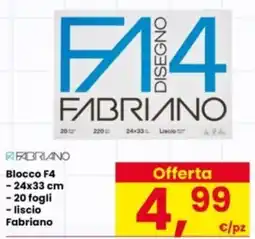 Interspar Blocco F4 Fabriano offerta