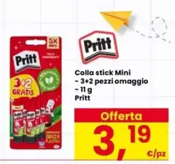 Interspar Colla stick Mini Pritt offerta