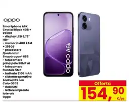 Interspar OPPO Smartphone A6K Crystal Black offerta