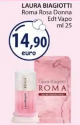 Acqua & Sapone Laura Biagiotti Roma Rosa Donna offerta