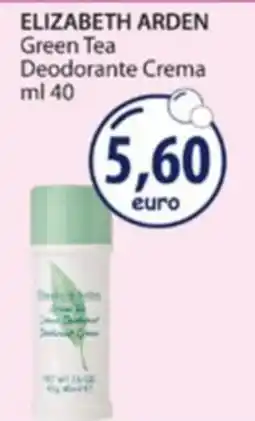Acqua & Sapone ELIZABETH ARDEN Green Tea Deodorante Crema offerta