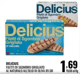 Gecop Delicius Filetti di Sgombro Grigliato offerta